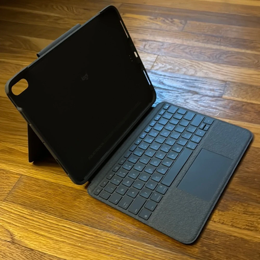 Logitech Gray Folio Touch Keyboard